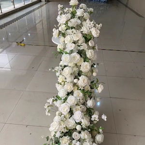 Vente en gros artificielle populaire <span class=keywords><strong>Isle</strong></span> Flower Runner Arch Décorations de mariage Baby Breath Flower Chemin de table - Product Image 1