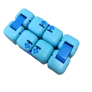 وصول جديد حار بيع Miltu الملونة فيدجيت صندوق أعمى مكعب التعليم الإصبع طرف بناء كتل الطوب لعبة قالب من البلاستيك - Product Image 2