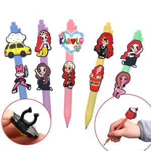 Karol G 2023 New Silicone pvc Rubber Popular Pencil Topper Relieve The Stress Toy Pencil Topper Toy