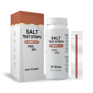 Bandelettes de test de sel à usage domestique et hôtelier pour accessoires de bandelettes d'<span class=keywords><strong>analyse</strong></span> de sel d'<span class=keywords><strong>eau</strong></span> de spa/bain à remous et conteneur - Product Image 5
