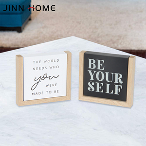 Handmade phong cách đơn giản vuông đen MDF Tường Khung tùy chỉnh trang trí nhà nghệ thuật màn hình in ấn trang trí khung ảnh - Product Image 6