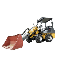 EVERUN EREL1000 900kg CE EPA prezzo di fabbrica mini batteria telescopica a buon mercato pala gommata elettrica