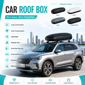 Boîte <span class=keywords><strong>de</strong></span> <span class=keywords><strong>toit</strong></span> pour voiture <span class=keywords><strong>de</strong></span> voyage longue distance, grand porte-bagages <span class=keywords><strong>de</strong></span> <span class=keywords><strong>toit</strong></span> pour SUV et MPV - Product Image 1