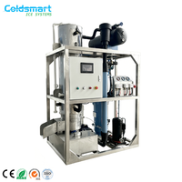 Machine à glaçons industrielle Coldsmart de 1 tonne à économie d'énergie avec compresseur Copeland/Invotech et réfrigérant R404A