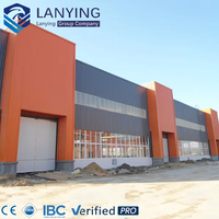 Bâtiment d'atelier en acier PEB sur mesure pour la production, structure en acier préfabriquée en forme de H, bâtiment d'usine à usage industriel