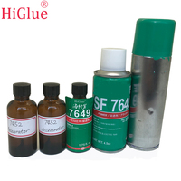 Colle pour cartouche d'imprimantes 3d, cyanacrylate, liquide, Kit MDF, vert clair, 2 Mpa.s, avec activateur en Spray, livraison gratuite, OEM, C3H6O
