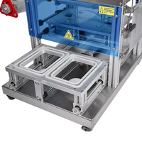 Machine de scellage de plateau de table YH-280/400/520TQ, machine d'emballage pneumatique à l'azote pour la restauration rapide, machine d'emballage pour boissons, emballage en sachet en aluminium