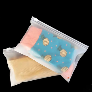Bolsa con Cierre de Cremallera de 16 Hilos, Impresa con Diseño Esmerilado, para Ropa Interior, Calcetines, Zapatos, Cosméticos, Resistente a la Humedad, Reutilizable, con Orificio de Ventilación - Product Image 3
