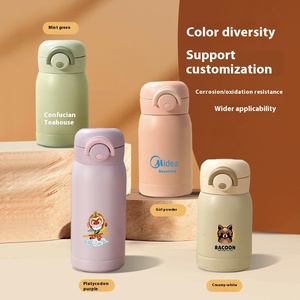 Latest 304 Stainless Steel Thermos Cup Custom <b>Lettering</b> Portable Water Cup for Students Busy Professionals for Business Gifts - Product Image 1