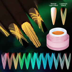 Westink 12 색 다양한 스타일 창조적 인 그림 네일 글로우 in 다크 스파이더 젤 도매 네일 용품 - Product Image 4