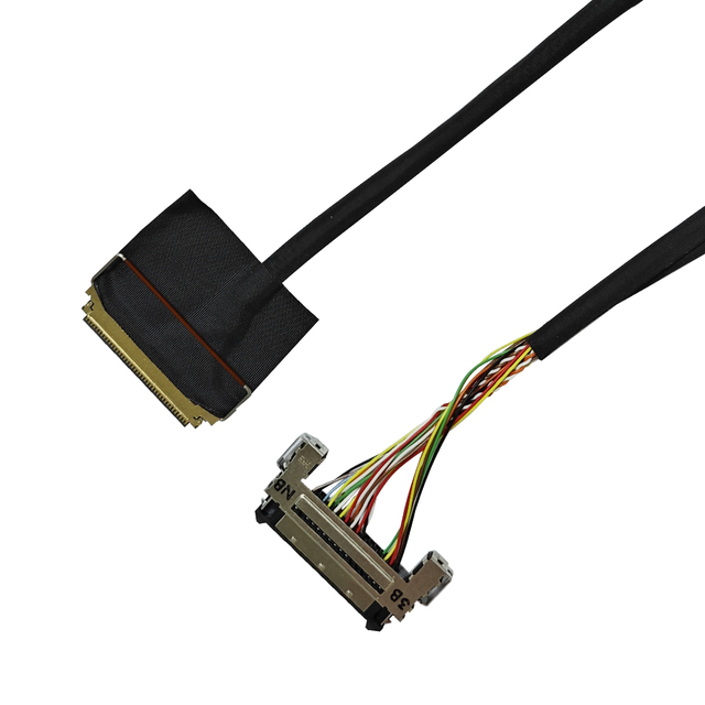 High Quality Lvds Cable Wiring Harness Cable Assembly OEM 30 Pin 41 Pin Ribbon Cable Led Lvds Wire