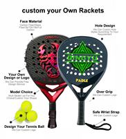 Raquette de Padel en Fibre de Carbone Qingyu Sport : Nouvelle Tendance, Conception Personnalisée, Fabrication sur Mesure pour Sports de Raquette