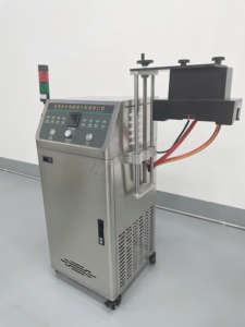 Scelleuse automatique électrique à haute fréquence électromagnétique industrielle avec moteur et roulement pour fûts et bouteilles - Product Image 2