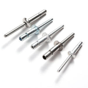 Rivets à percussion en plastique pour structures métalliques préfabriquées sur mesure, manchons en aluminium, rivets aveugles en acier inoxydable - Product Image 6