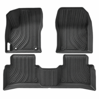 Pour 19-23 pour /Lei Ling Tapis de sol de voiture écologiques en TPE de 3,5 mm d'épaisseur, couleur unie