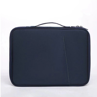 Sac plat pour iPad 11/13 pouces, étui de protection étanche et antichoc, matériau PU, 23x30cm, rangement portable pour tablette