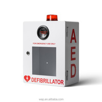 Armoire murale en acier inoxydable WAP-M2C pour DAE avec verrouillage à pression