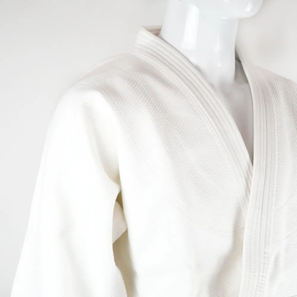 Judo vải đồng phục judo đồng phục 100% cotton trắng 450g