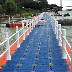 <strong>Reservoir</strong> Cruise Ship Berth Assembly Flexible Splicing Plastic <strong>Floating</strong> <strong>Dock</strong> for Aquaculture Fishing Party Barge Pontoon Boats - Product Image 3