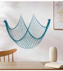 Decorazione per la casa arazzi da parete popolare casa calda del mare mediterraneo stile muro grande rete da pesca acchiappasogni - Product Image 2
