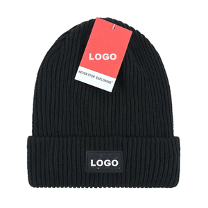 หมวกไหมพรมถักสไตล์เกาหลีแบบใหม่สำหรับฤดูหนาว  แฟชั่นเรียบง่าย  ปักลาย  สำหรับผู้ชายและผู้หญิง  ใส่เที่ยวเล่นกลางแจ้ง  ให้ความอบอุ่น  ยืดหยุ่นได้ - Product Image 1