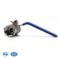 Válvula de Bola Manual de Latón OEM Cf8m 1000 WOG DN20 PN40 CW617N DN10 para Control de Agua