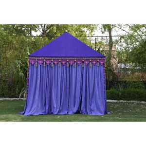 4m X 4m Tente Pergola Extérieur Remplacement Toile Yourte pour Jardin Camping Événements Quatre Saisons - Product Image 1