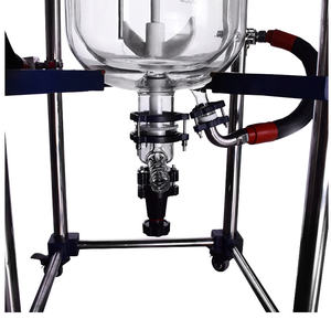 Chemistry Glassware Vessel 100 Liter Glass Jacketed glas reaktor - Product Image 4