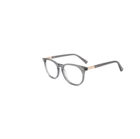 Lunettes de vue durables et résistantes aux chutes, monture ronde carrée de luxe, monture optique en acétate unisexe, pour la lecture et l'utilisation sur ordinateur