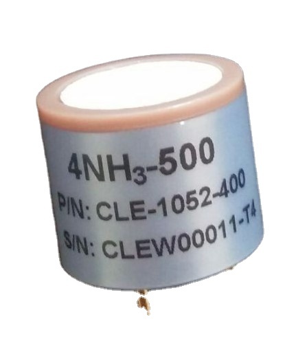 NH3 Ammonia Gas Sensor 4NH3-500 – Electrochemical Replacement Module Compatible With CLE-1052-400 & CLE-1012-400 Detection Systems