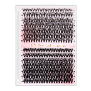 Pestañas Postizas Hechas <span class=keywords><strong>a</strong></span> Mano al por Mayor, Personalizables, Kit 4 en 1, 30+40D, Pestañas Preformadas de Visón Sintético de Primera Calidad, Longitud de 9-16 mm, 14 Filas, Removedor de Pegamento - Product Image 4