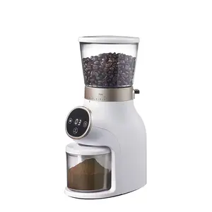 锥形毛刺咖啡研磨机，31种研磨设置数字锥形研磨机咖啡豆粉末制造商