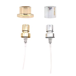 Collier de pompe en aluminium plaqué or et argent sur mesure pour flacon de parfum cosmétique – Fabrication OEM - Product Image 4