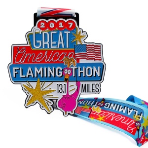 Manufacturers Wholesale Activity Theme Award <b>Metal</b> Commemorative Sports Medals Custom Breast Cancer Awareness Running Medals - Product Image 6