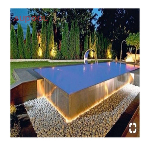 Proveedores China Acrílico transparente al aire libre Jet Shell Inground Fibra de vidrio Swim Spa Piscina - Product Image 6
