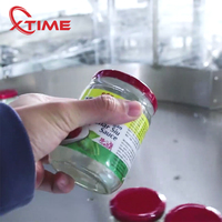 Machine de remplissage et d'étiquetage de pâte de tomate liquide et de piment personnalisable en usine CE ligne de production automatique