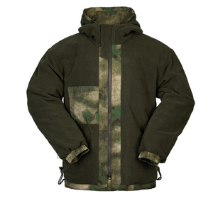 Manteau d'hiver G101 en tissu multicouche thermique à fermeture éclair, camouflage extérieur FG, style russe Gorka, personnalisé - Product Image 1