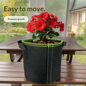 Sac de plantation biodégradable et respirant à bordure verte avec bande adhésive latérale pour la croissance des semis et des jeunes arbres - Product Image 4