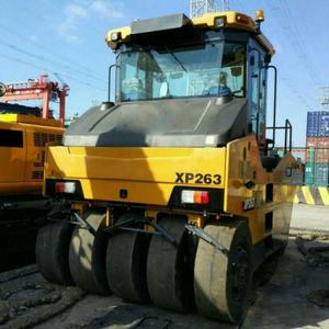 Compactador de suelo de dirección totalmente hidráulica de 26 toneladas XP263 con máquina de rodillos de carretera de neumáticos de goma neumática - Product Image 2