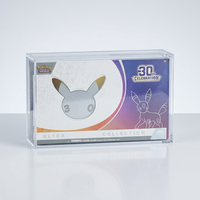 Boîte de présentation en acrylique magnétique transparente avec protection UV pour cartes à collectionner – Édition 30e Anniversaire – Protection pour boîte UPC – Vente directe usine