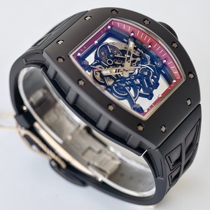 Reloj Umi RM-055 de Alta Calidad con Esfera Esqueleto, Correa de Caucho Negra, Movimiento RMUL2, Caja de Cerámica V2 - Product Image 1