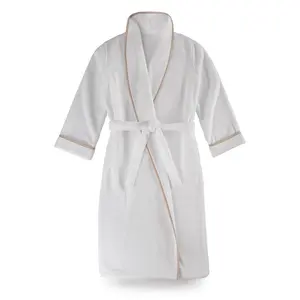 Five-Star Hotel Choice Unisex Terry Bathrobe 100% Lux Combed Cotton Robes Unisex