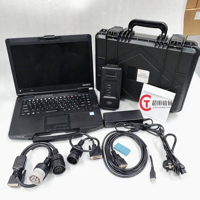 ET4 Diagnostic Tool with Engineering Notebook +SIS Software Excavator Diagnostic Tool 478-0235 538-5051 for Construction Machine