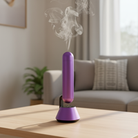Diffuseur de parfum intelligent en métal, purificateur d'air, diffuseur d'arômes essentiels sans eau, machine à parfum de bureau pour l'hygiène