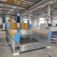 Nouvelle Promotion Hot Style Pierre Marbre Complexe 3D Conceptions CNC Routeur 3 Axes PLC Contrôlé Marbre Oeuvre Sculpture Machine