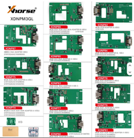 Nuevo Xhorse XDNPM3GL MQB48 Sin Desmontaje Sin Soldadura 13 Adaptadores Completos XDNPM3GL para VVDI PROG y Key Tool Plus Pad