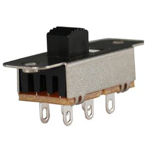 Interruptor Deslizante DP3T, Miniinterruptor Deslizante Tipo DIP Vertical con 6 Terminales y 2 Orificios de Tornillo, Clasificación AC 250V 3A/AC <span class=keywords><strong>125</strong></span> 6A, 1 Unidad, 2 Unidades - Product Image 2