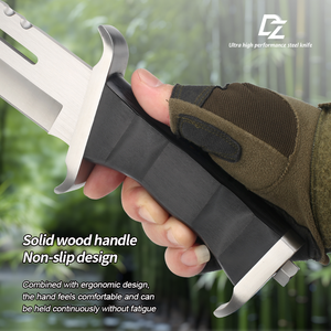 Ram B3 Chất Lượng Cao Tùy Chỉnh Chiến Thuật Dao Thép Không Gỉ Cố Định Lưỡi Gỗ Xử Lý Với Scabbard Phiên Bản Giới Hạn OEM DIY - Product Image 5