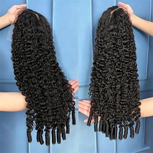 100% Raw Burmese Hair Lace <b>Front</b> Natural Burmese Curly Lace <b>Wig</b> Burmese Curly Human Hair <b>Wig</b> For Women - Product Image 1