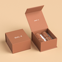 Boîte d'emballage de luxe personnalisée 2026 pour bougies – Boîte cadeau rigide vide en papier avec insert pour bougies parfumées, dotée d'un gaufrage